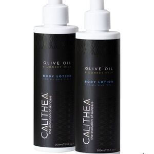 CALITHEA SKINCARE 7 FL. OZ Olive Oil & Donkey Milk Body Lotion 2 Pack